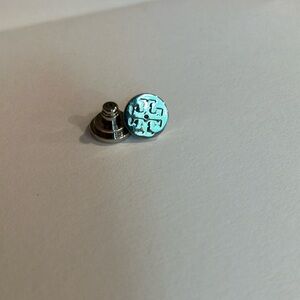 Tory Burch silver earring BACKS ONLY